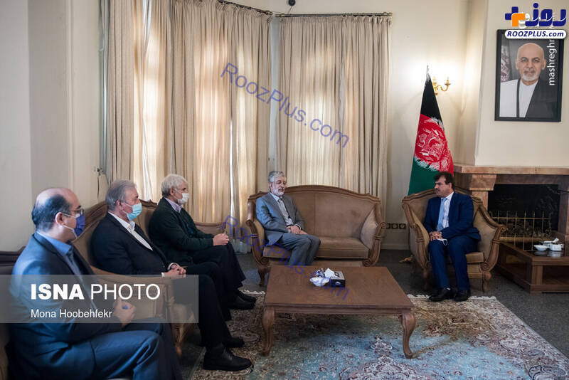حضور حدادعادل در سفارت افغانستان برای ابراز همدردی