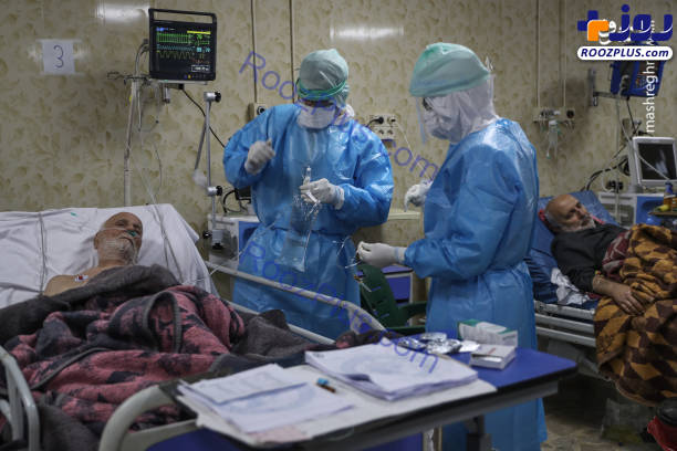 حال و روز بیماران کرونایی در بیمارستان+تصاویر