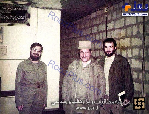 هاشمی رفسنجانی و حسن روحانی در لباس نظامی +عکس