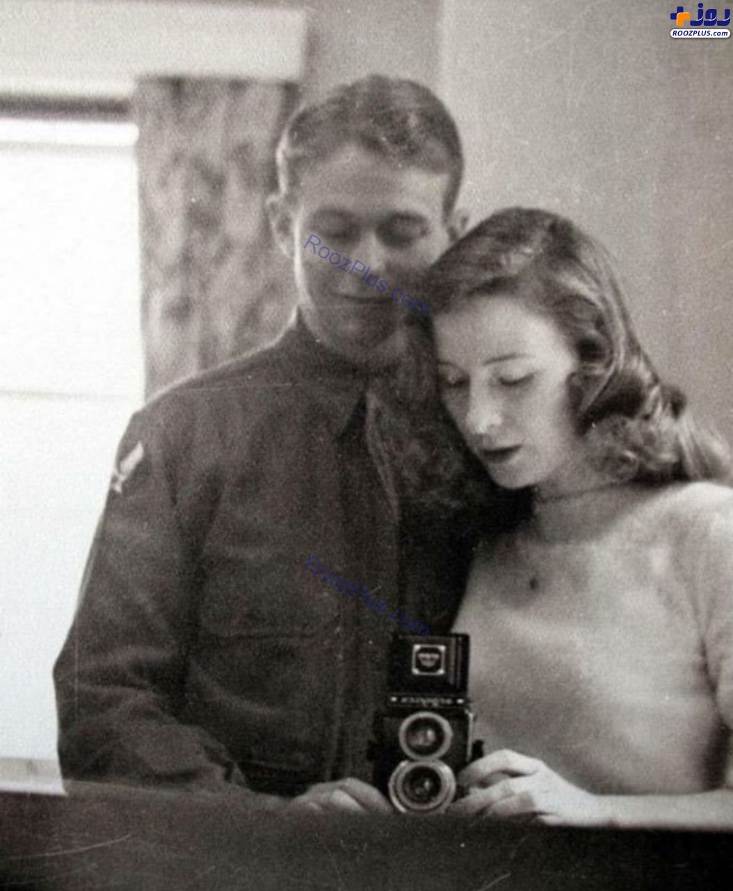 سلفی در سال ۱۹۴۰ و در زمان جنگ +عکس