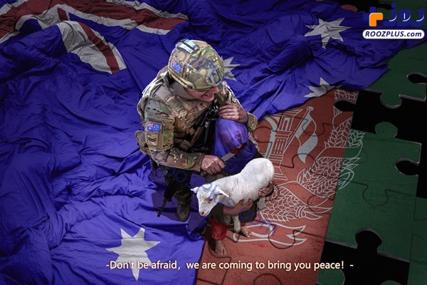 عکس نظامی استرالیایی جنجال بپا کرد!
