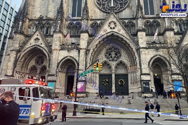 تیراندازی به سمت کلیسا در منهتن نیویورک +تصاویر