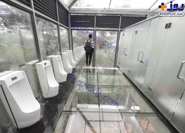 توالت های عمومی شیشه‌ای در توکیوی ژاپن! +تصاویر