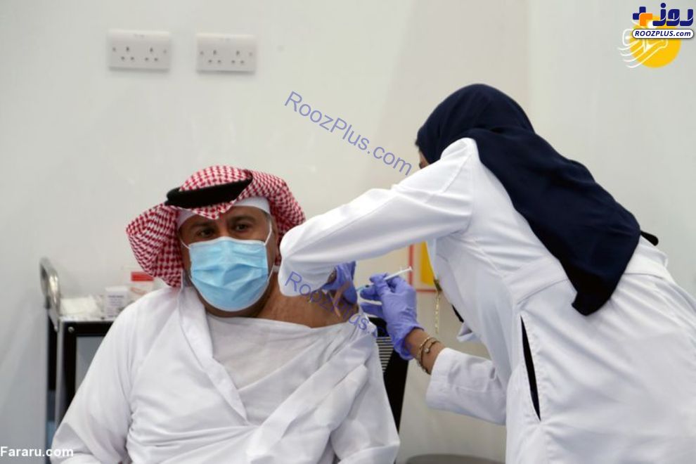 عکس/آغاز واکسیناسیون کرونا در عربستان
