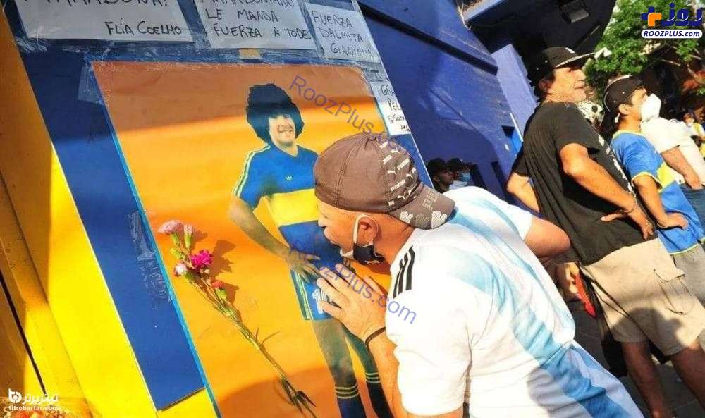 مردم آرژانتین در سوگ مارادونا +عکس