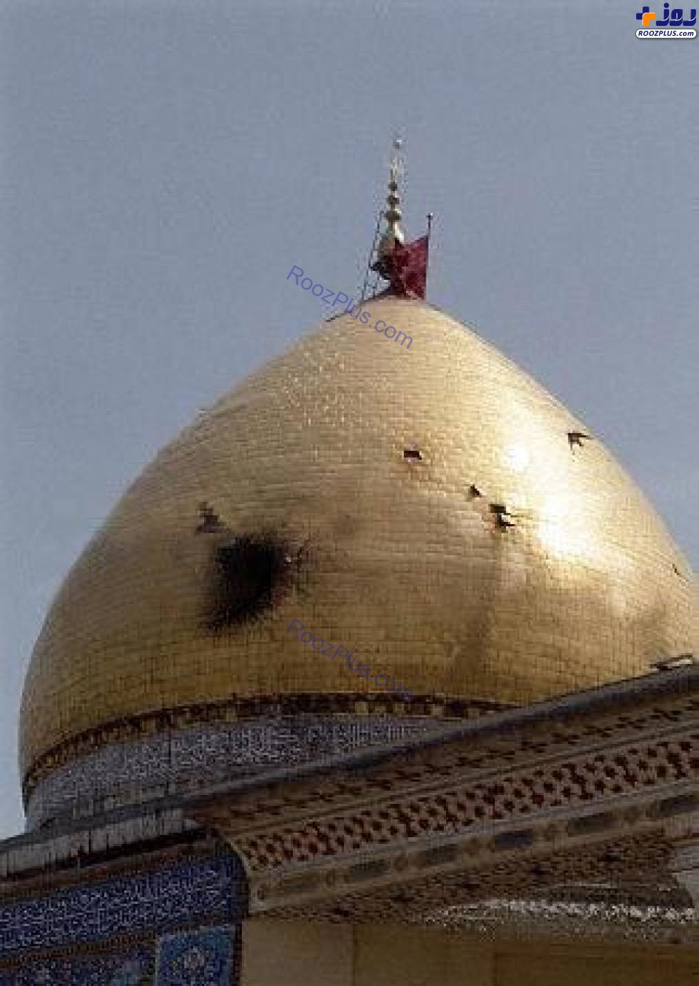 حمله رژیم صدام به حرم امام حسین(ع) در انتفاضه شیعیان عراق +عکس