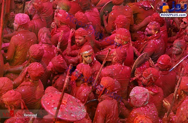 هولی جشن رنگ‌ها در هند +عکس