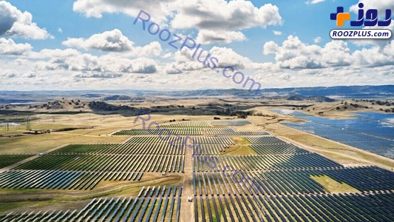 ساخت مزرعه خورشیدی توسط شرکت اپل+عکس