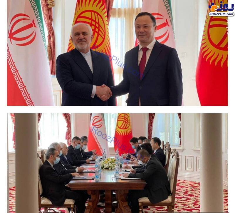 دیدار وزیر امور خارجه ایران و قرقیزستان+عکس