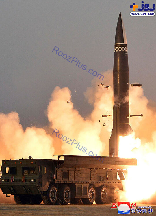 آزمایش موشک بالستیک کره شمالی در پاسخ به تهدید بایدن +عکس