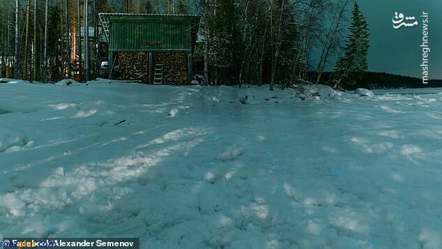 اتفاقی جذاب در میان برف‌های روسیه/عکس