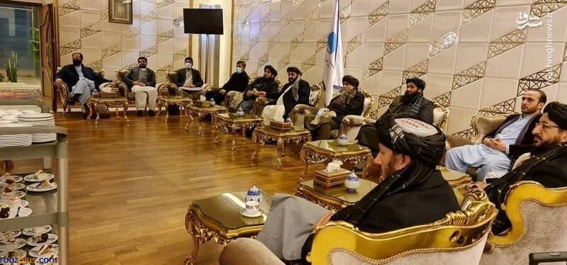 وزیر خارجه طالبان در تهران +عکس