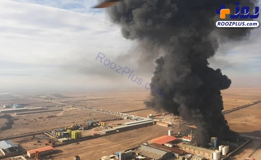 آتش سوزی در شهرک صنعتی اشتهارد/ یک نفر مصدوم شد و ۳ نفر از کارگران مفقود شدند +عکس