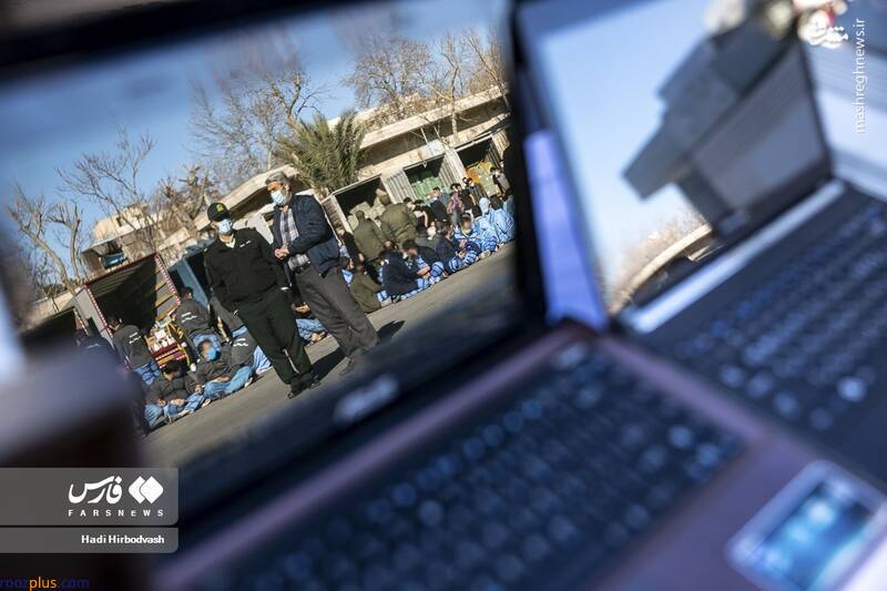 لپ تاپ‌های کشف شده از سارقین پایتخت/عکس