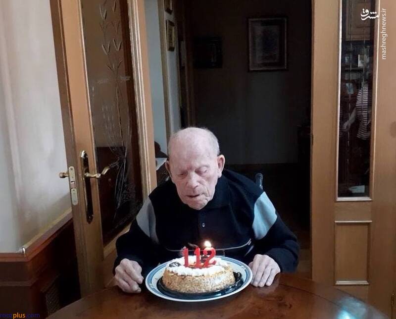 مسن‌ترین مرد جهان درگذشت/عکس