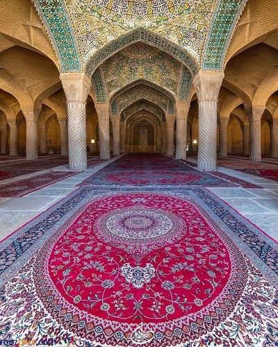 معماری بی‌نظیر مسجد وکیل شیراز +عکس