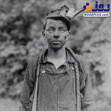 کودکان معدنچی ایالات متحده 1910 +عکس