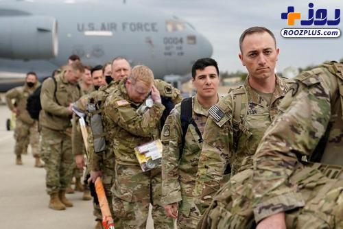 عکس/اعزام نیروهای آمریکایی به شرق اروپا در پی تنش مرزی بین روسیه و اوکراین