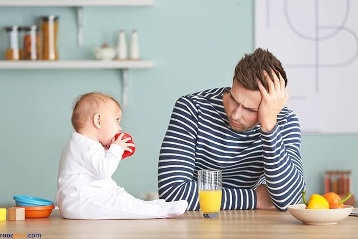 مطالعه ای جدید درباره افسردگی و اضطراب پس از زایمان در پدران