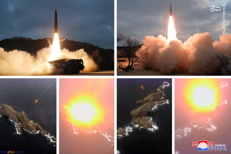 آزمایش دو موشک جدید کره‌ شمالی +عکس