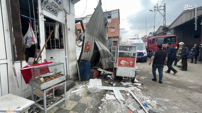 انفجار مهیب در بورسا ترکیه/عکس