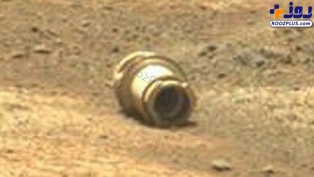 ثبت عکس یک زباله روی مریخ!