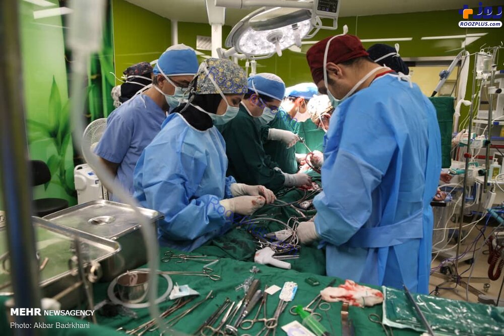 عمل جراحی موفقت آمیز پیوند ریه در بیمارستان مسیح دانشوری +عکس