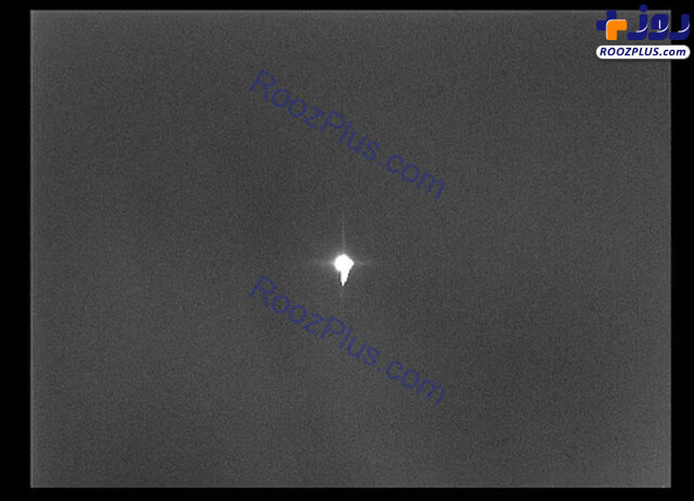 اولین عکس از موشک چینی در حال نزدیک شدن به زمین