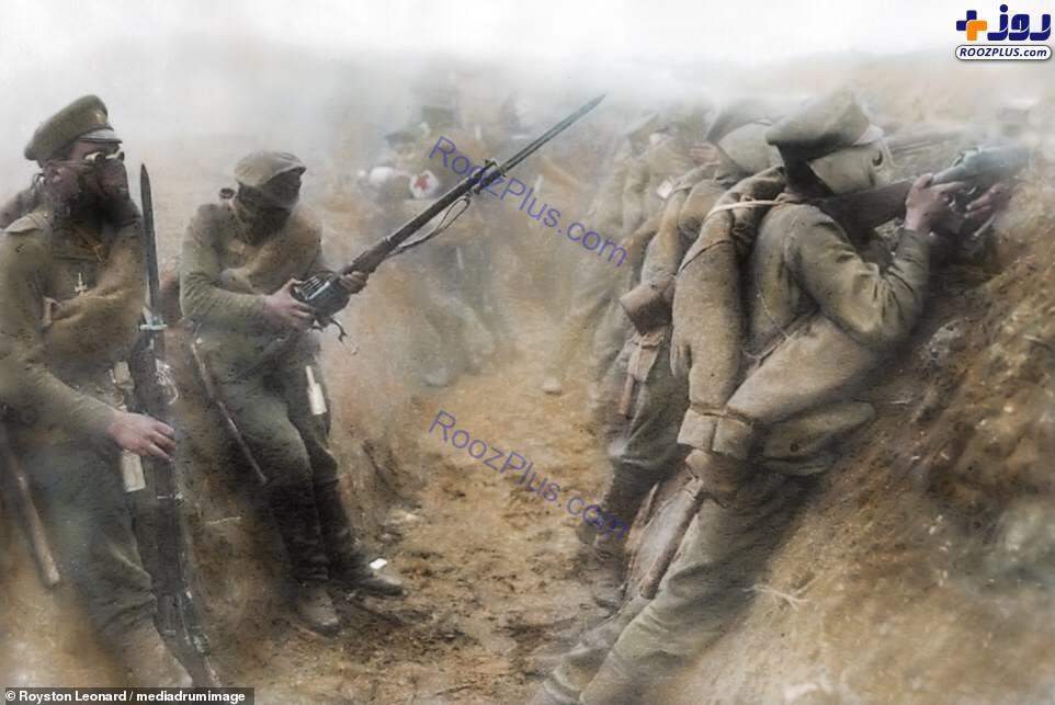 تصاویر رنگی کمیاب از جنگ جهانی اول
