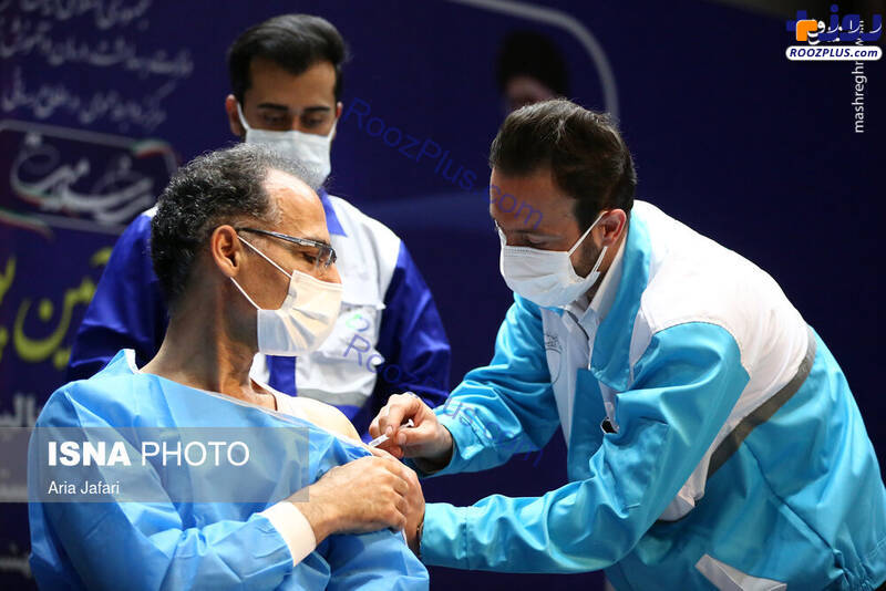 مراسم تزریق نخستین واکسن مشترک ایران و کوبا/عکس