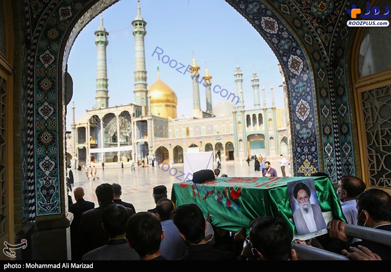 عکس/مراسم تشییع آیت الله حسینی کاشانی