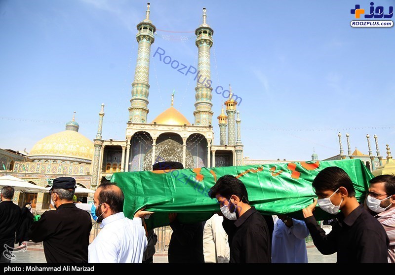 عکس/مراسم تشییع آیت الله حسینی کاشانی