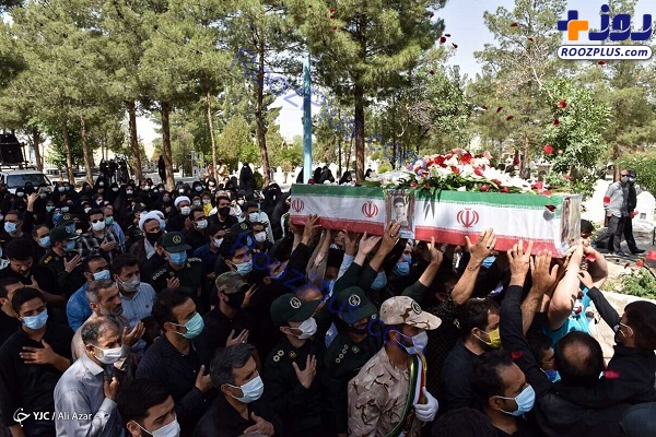 عکس/ تشییع و تدفین شهید «مجید جزایری»