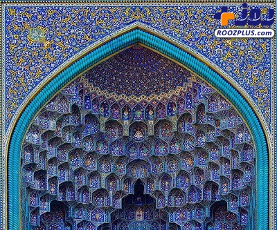 کاشی کاری زیبای مسجد امام، اصفهان +عکس