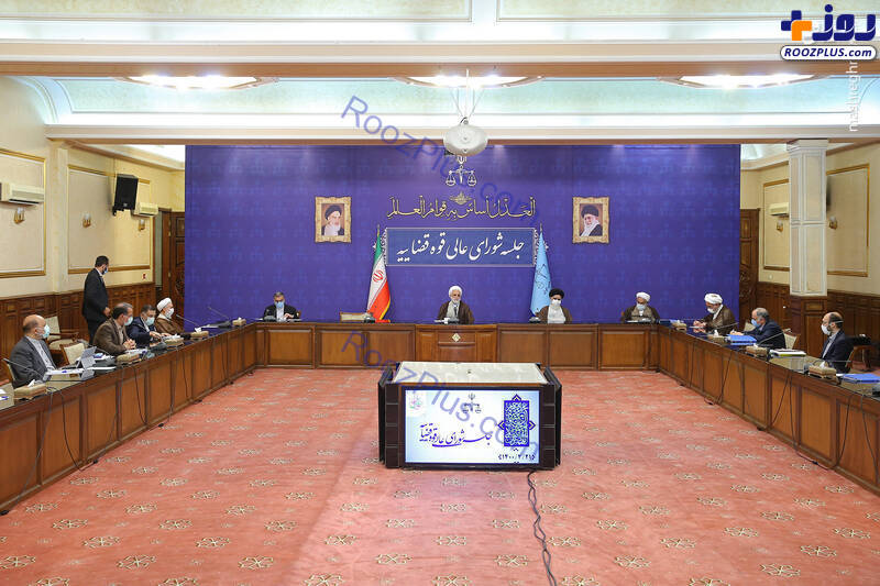 اولین جلسه شورای عالی قوه قضاییه به ریاست محسنی اژه‌ای/عکس