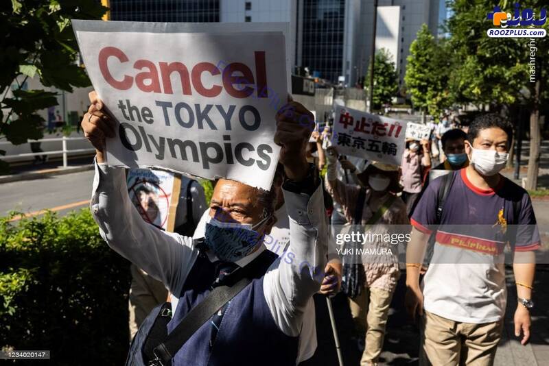 اعتراض به برگزاری المپیک توکیو با وجود شیوع کرونا /عکس