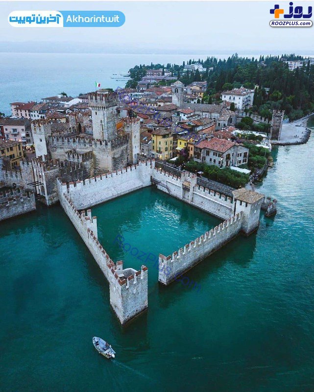 قلعه ای زیبا در ایتالیا +عکس