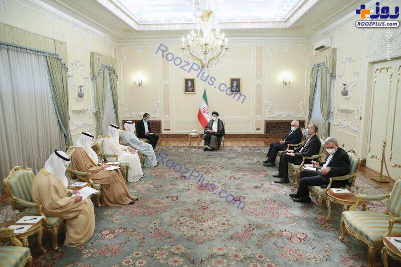 دیدار وزیر امور خارجه کویت با رئیسی/عکس