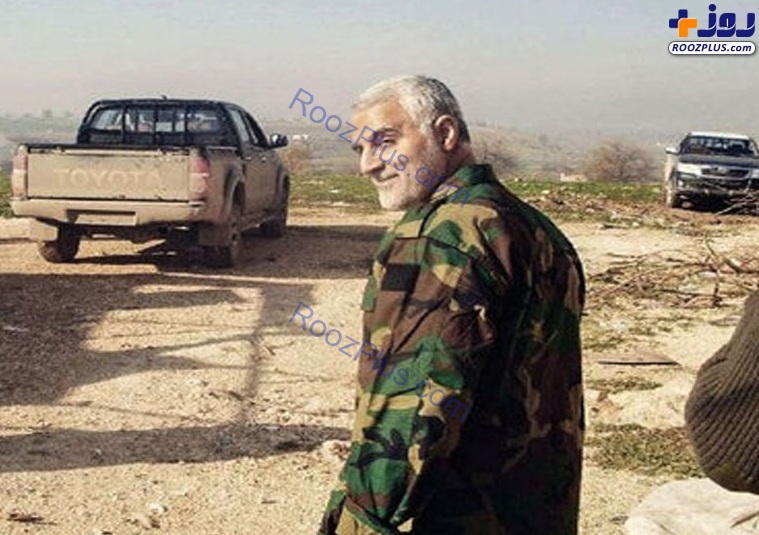 تصویری دیده‌نشده از حاج‌قاسم سلیمانی در سوریه در ایام محرم