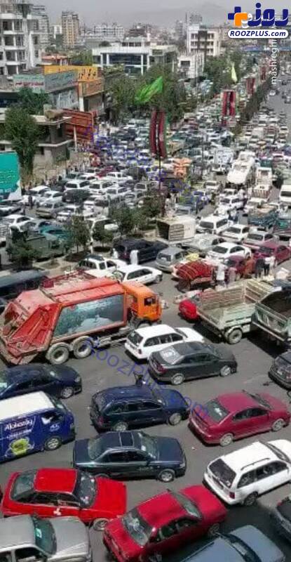 ترافیک عجیب کابل ظهر امروز + عکس