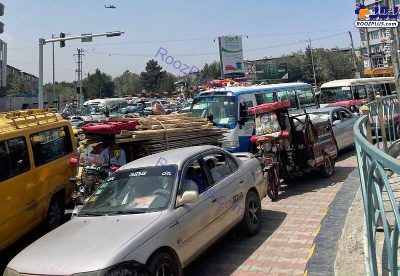 ترافیک عجیب کابل ظهر امروز + عکس