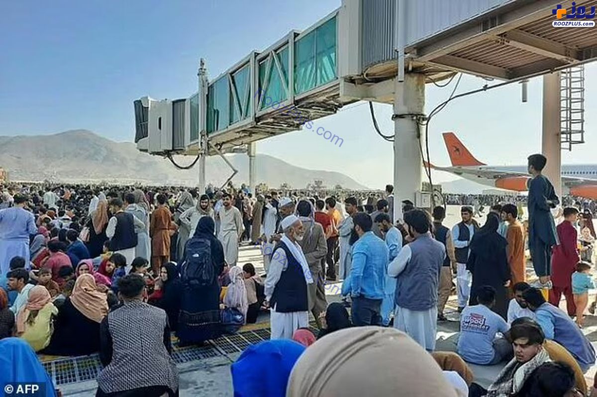 تیراندازی طالبان در فرودگاه کابل/تعلیق موقت تمام پروازها