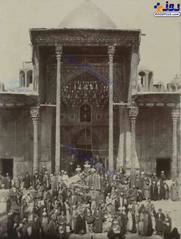 حرم امام حسین (ع) در سال ۱۲۹۰ شمسی +عکس