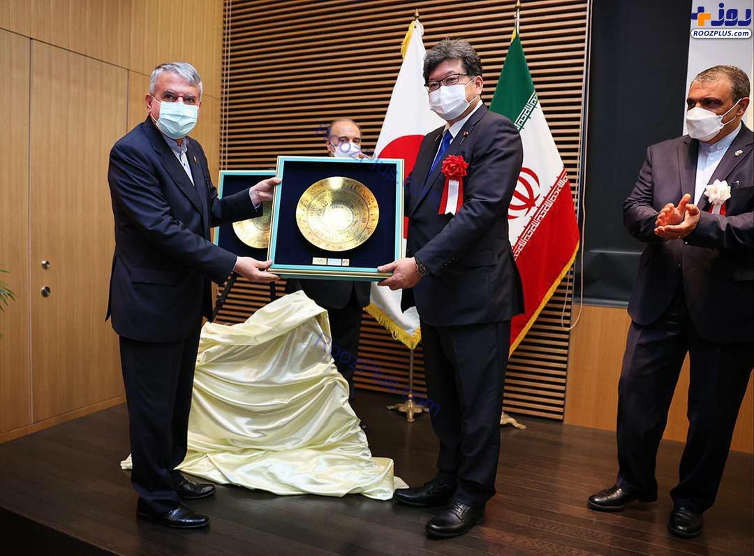 عکس/وزیر فرهنگ و علوم ژاپن در سفارت کشور ایران