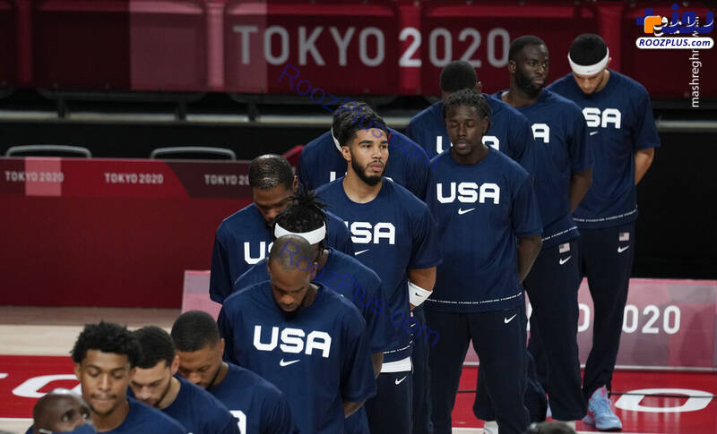 رقابت بسکتبال ایران و آمریکا در المپیک/عکس