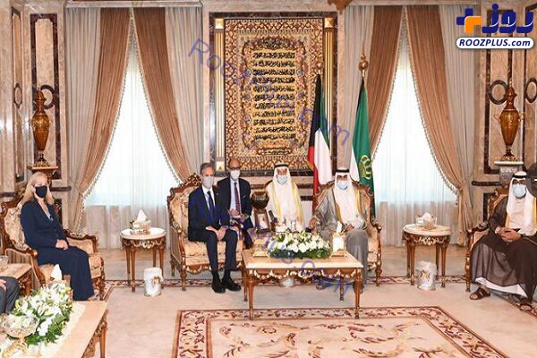 دیدار سفیر آمریکا با امیر و ولیعهد کویت/عکس