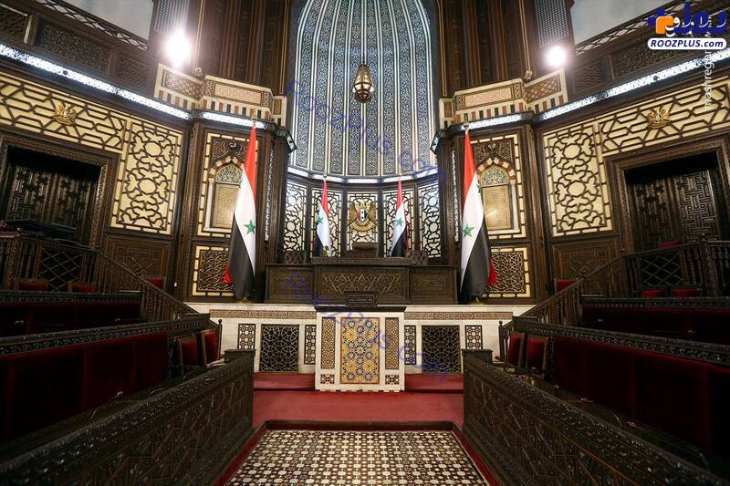 معماری عربی جالب پارلمان سوریه +تصاویر
