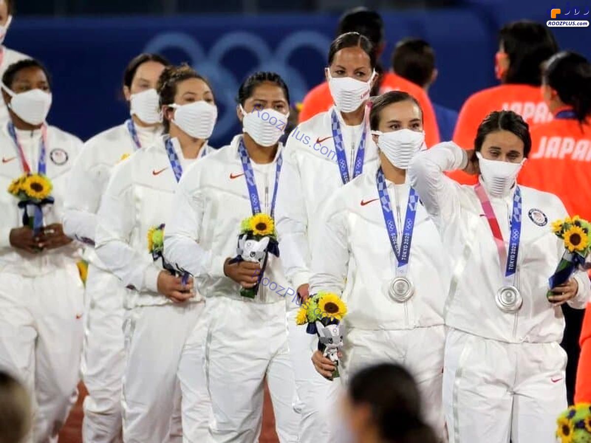 ماسک های جنجالی ورزشکاران آمریکایی در المپیک +عکس