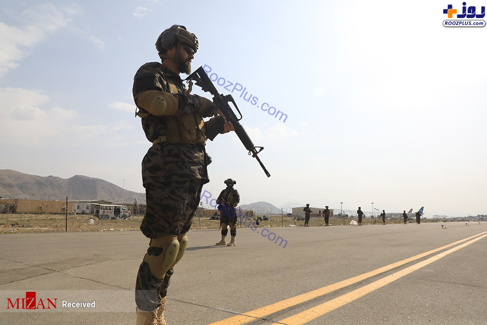 عکس/ تسخیر فرودگاه کابل توسط طالبان
