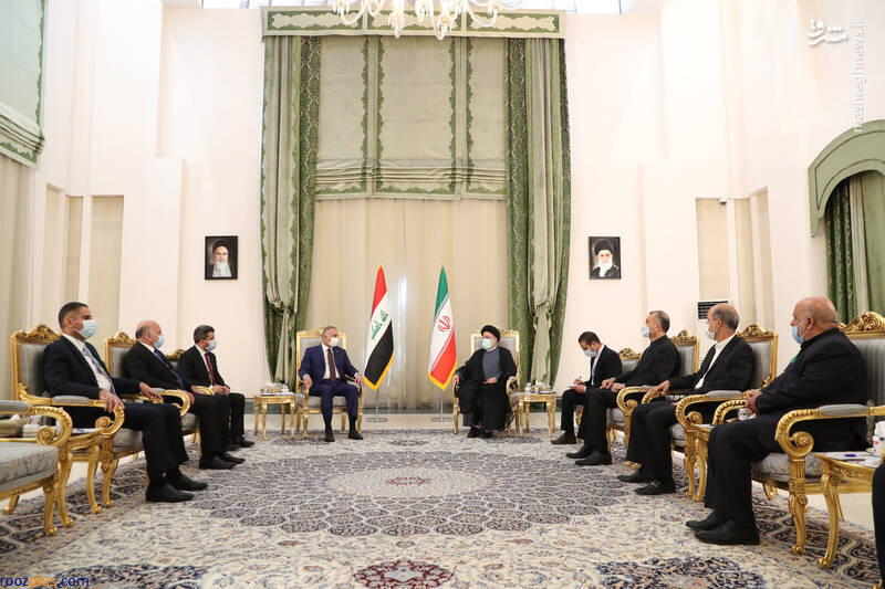 دیدار رئیس جمهور ایران و نخست وزیر عراق+عکس